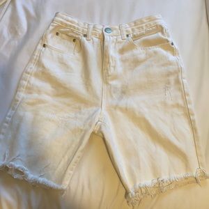 PRETTY LITTLE THING 9 inch biker shorts
